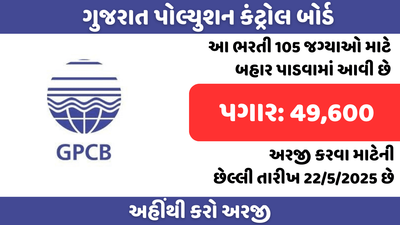 GPCB Recruitment 2025